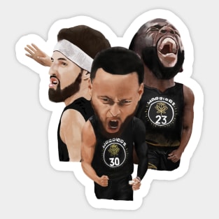 Warriors Heart and Soul! (Championship DNA) Sticker